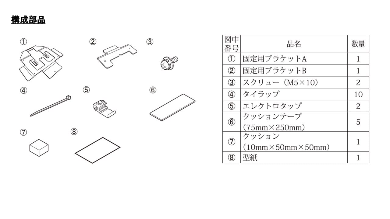 ハスラー用 10.1型WSVGAリアビジョン RCA接続専用モデル